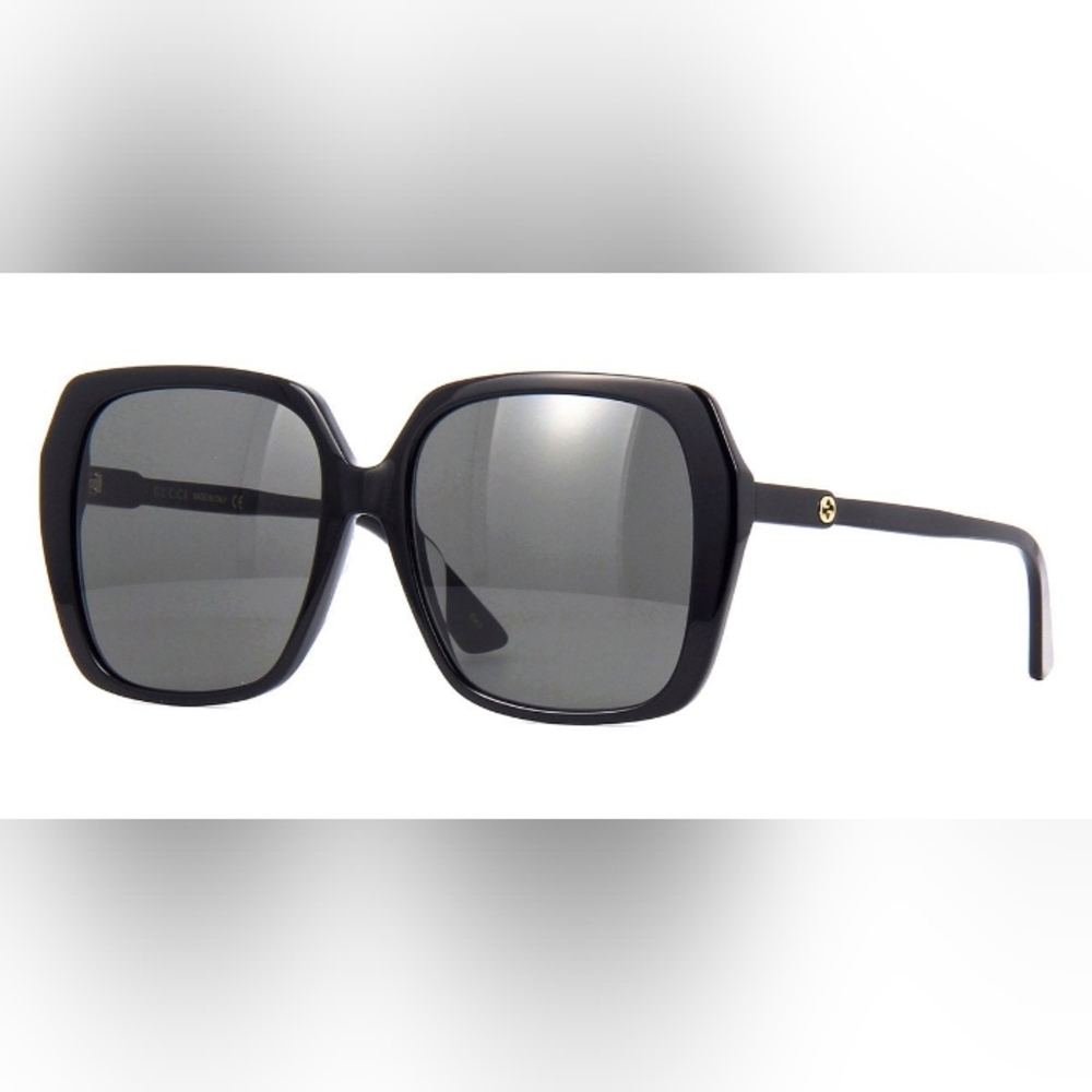 NEW GUCCI OVERSIZED WOMEN'S SUNGLASSES GG0533SA 001 SQUARED GUCCI EYEWEAR - Picture 4 of 8